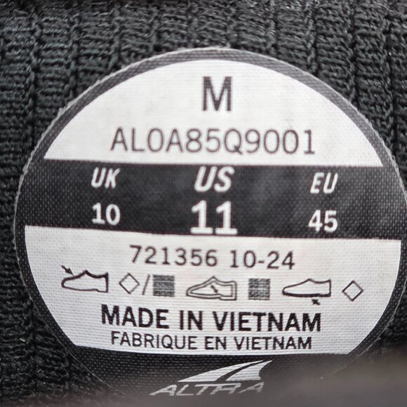 ALTRA Men's TIMP 5 BOA Trail Running Shoes, Black/Black, 11 US Vibram Zero Drop - Picture 14 of 14